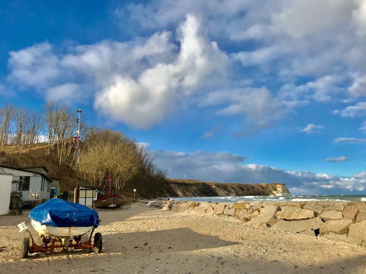 Strandnahe Ferienwohnung Rügen Dranske Exterior foto