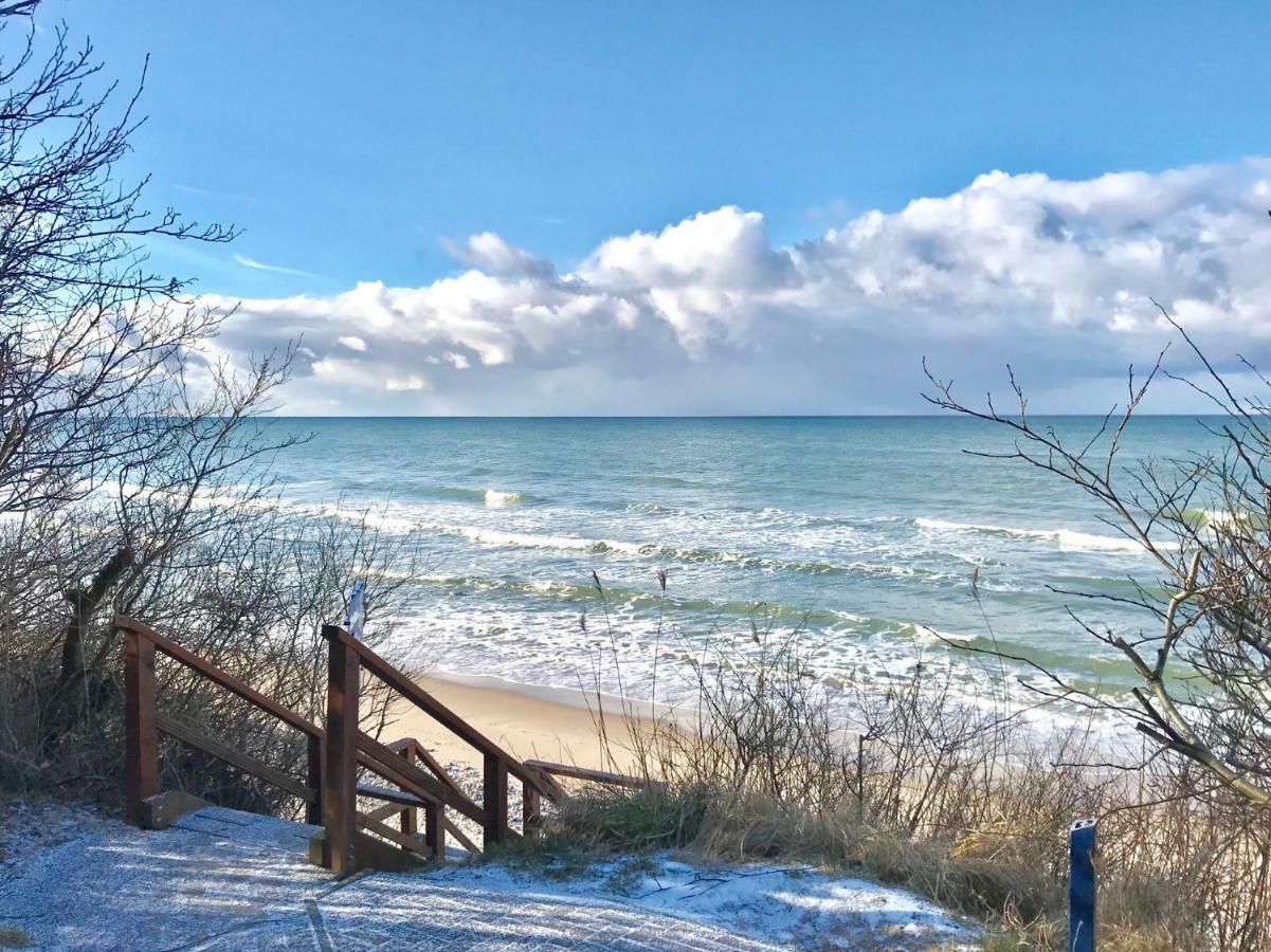 Strandnahe Ferienwohnung Rügen Dranske Exterior foto