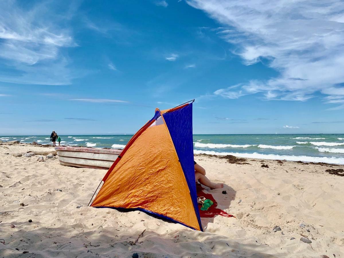 Strandnahe Ferienwohnung Rügen Dranske Exterior foto